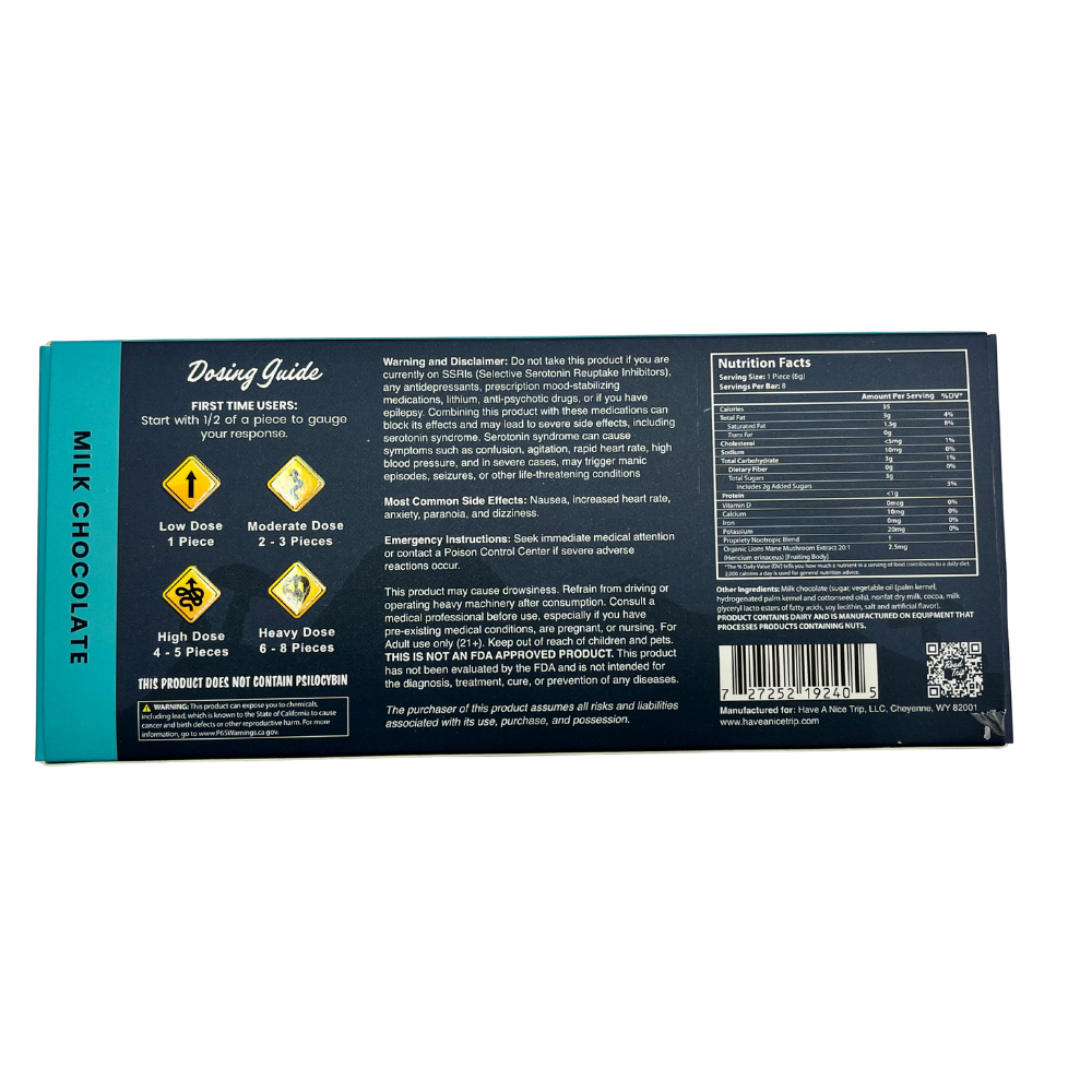 Road Trip - Desert Stardust - Mushroom Chocolate Bars