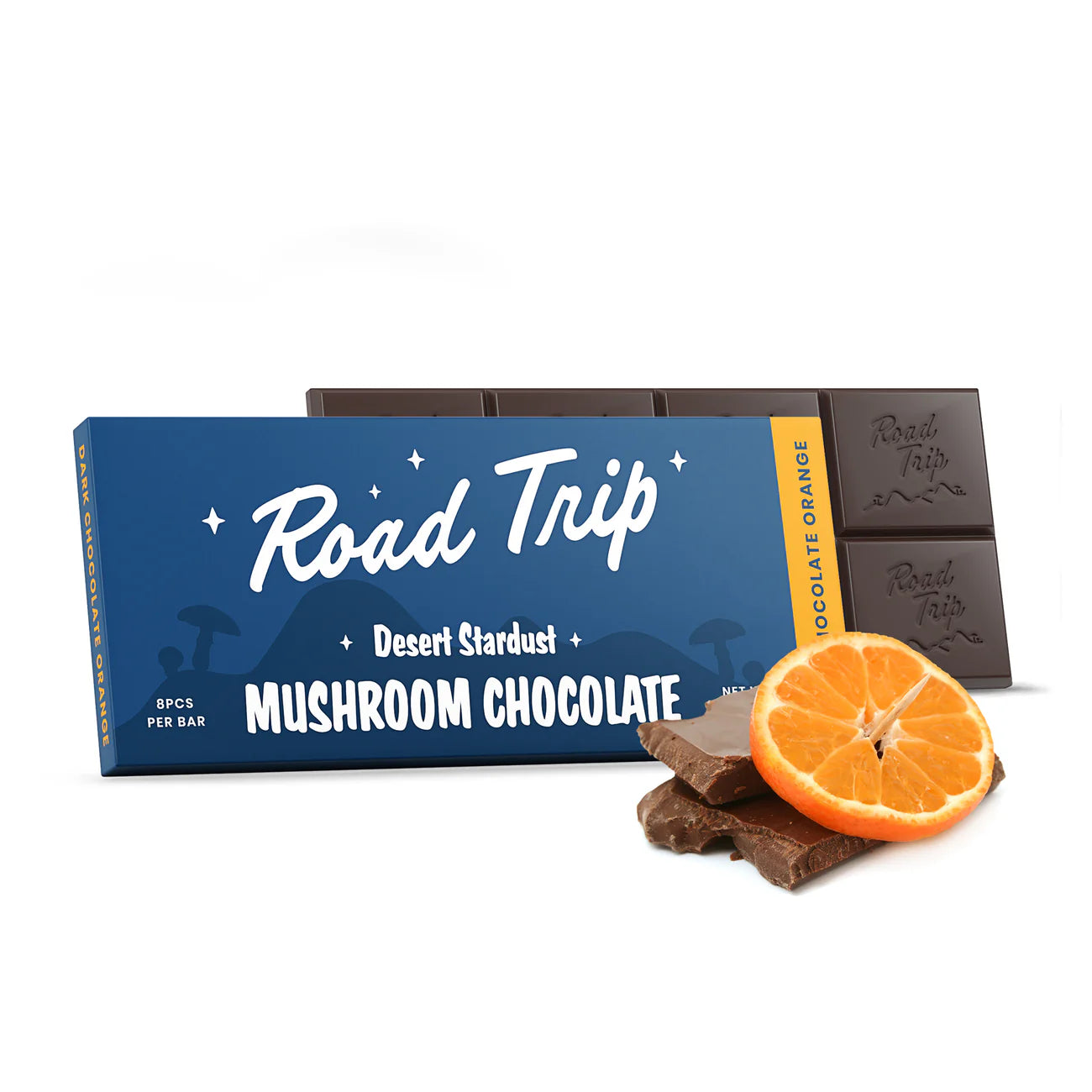 Road Trip - Desert Stardust - Mushroom Chocolate Bars