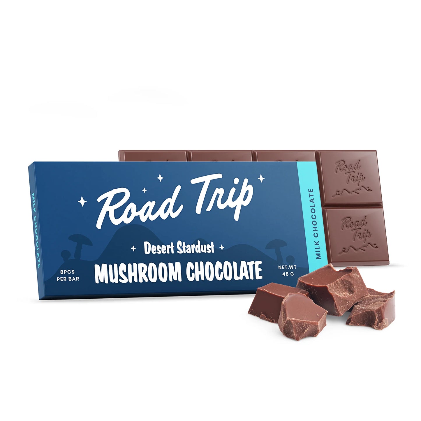 Road Trip - Desert Stardust - Mushroom Chocolate Bars