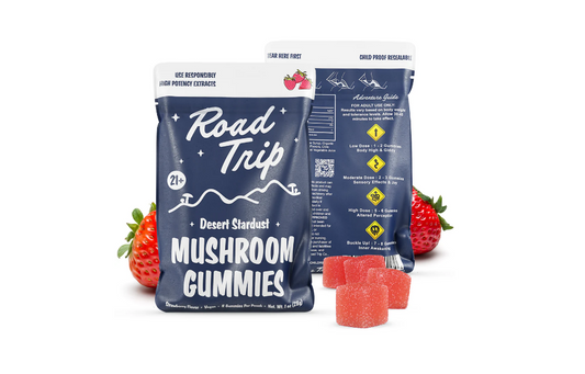 Road Trip- Desert-Stardust-Mushroom
Gummies